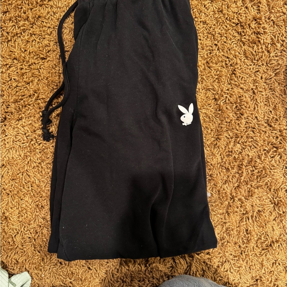 PLAYBOY Black Lounge Pants